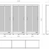 Budget 🔥 CALICE DESIGN Combiné de 3 vitrines réfrigérées professionnelles pour vins, charcuteries et fromages – 3 côtés vitrés – Habillage magnétique ⌛ excellents soldes 19